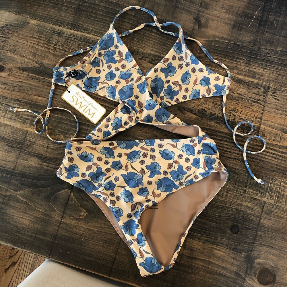 For Love and Lemons Tulipe One Piece Swimsuit